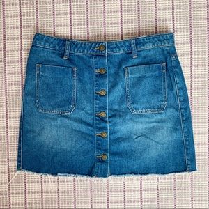 BDG Denim Mini Skirt